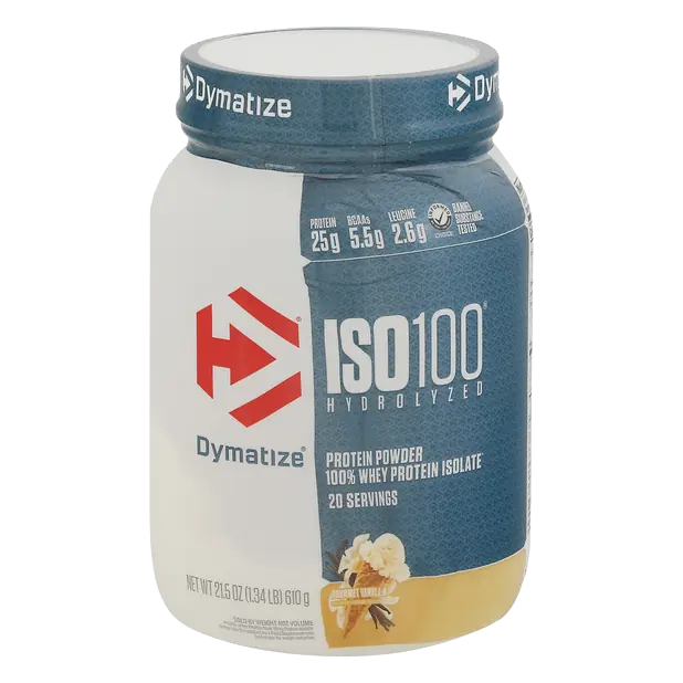 Gourmet Vanilla Flavored 100% Whey Protein Isolate Protein Powder