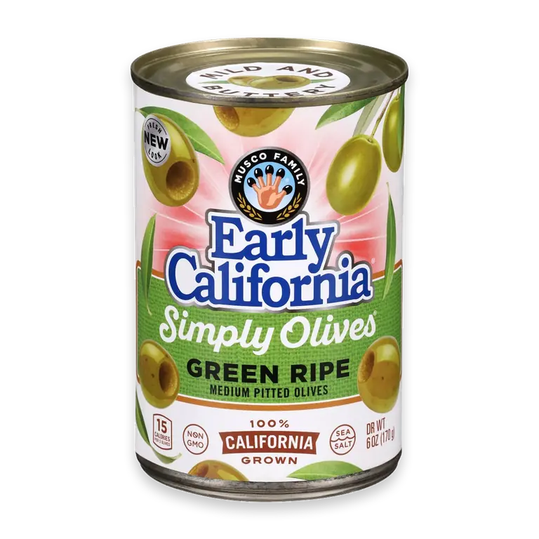 Simply Green Ripe Medium Pitted California Olives