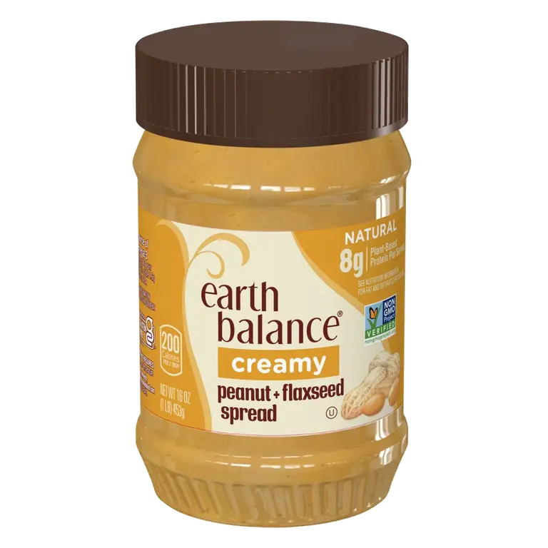 Creamy Peanut+Flaxseed Spread