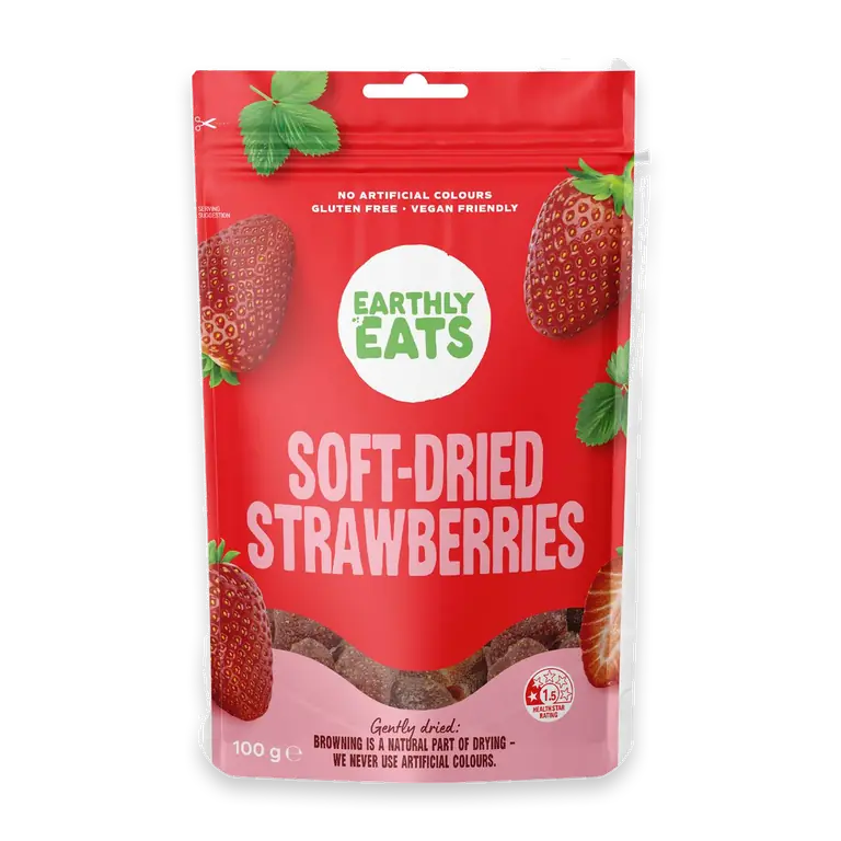 Soft Dried Strawberries