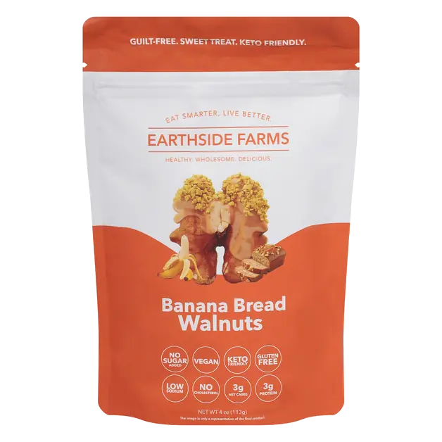 Gluten Free Vegan Banana Bread Walnuts