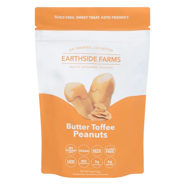 Gluten Free Vegan Butter Toffee Peanuts