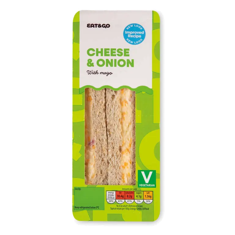 Cheese & Onion Sandwich