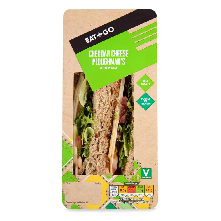 Cheese Ploughmans Classic Sandwich