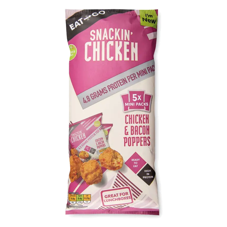 Chicken & Bacon Protein Poppers 5 Pack