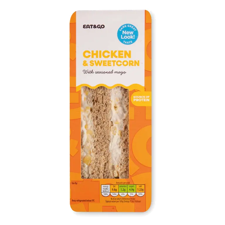 Chicken Sweetcorn Classic Sandwich