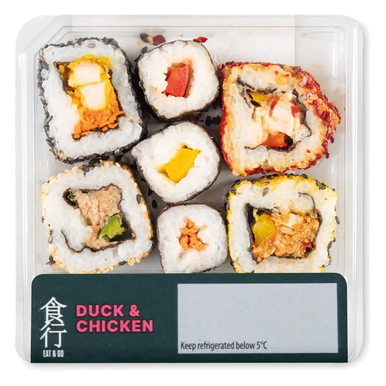 Duck & Chicken Sushi Selection