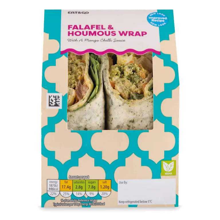 Falafel & Houmous Wrap