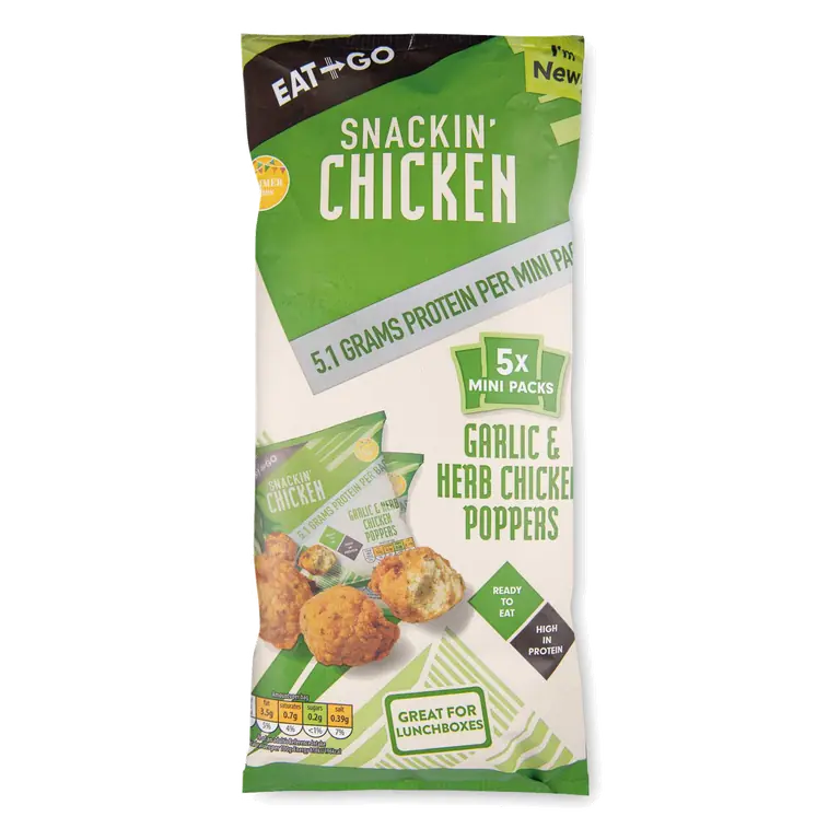 Garlic & Herb Protein Chicken Poppers 5 Pack