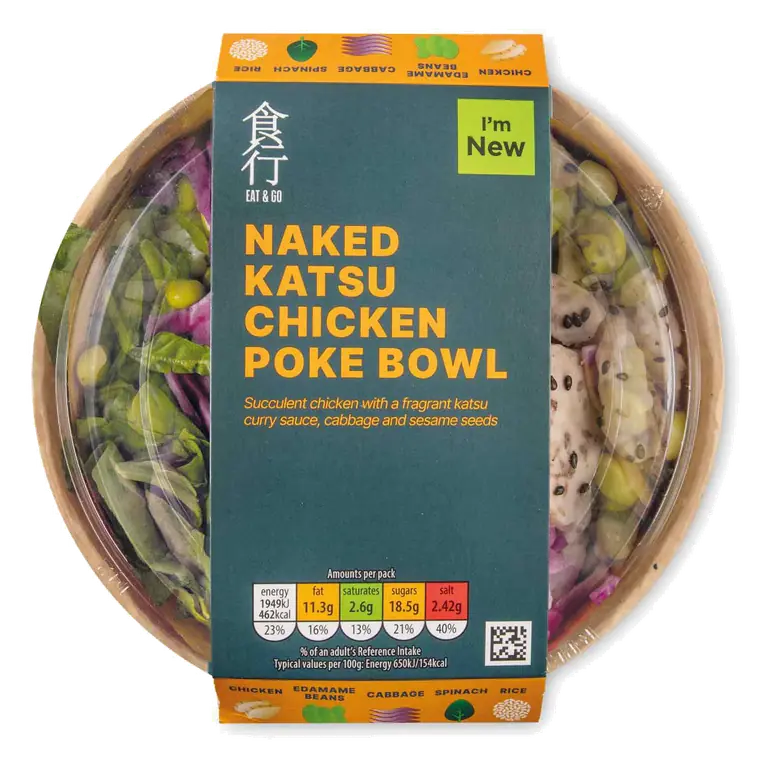 Naked Katsu Chicken Poke Bowl