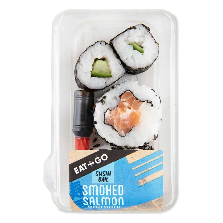 Smoked Salmon Sushi Snack