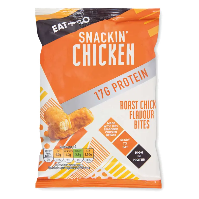 Snackin' Chicken Protein Roast Chicken Flavour Bites