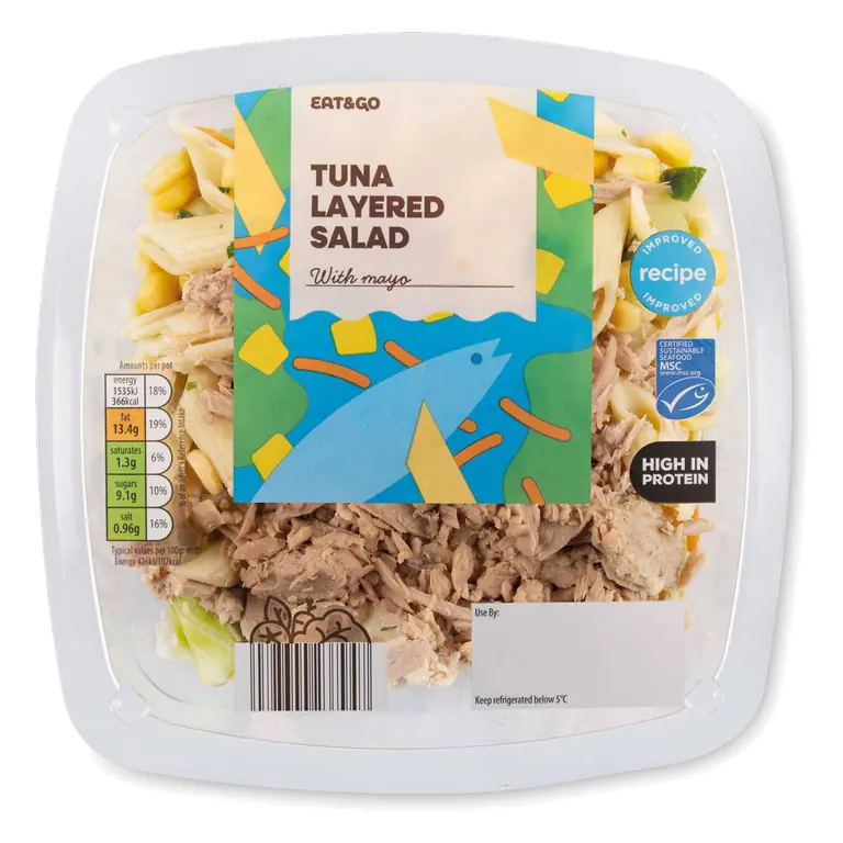 Tuna Layered Salad
