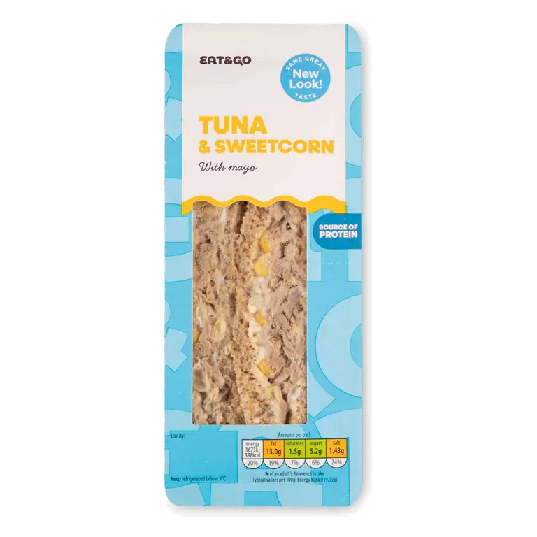 Tuna Sweetcorn Classic Sandwich