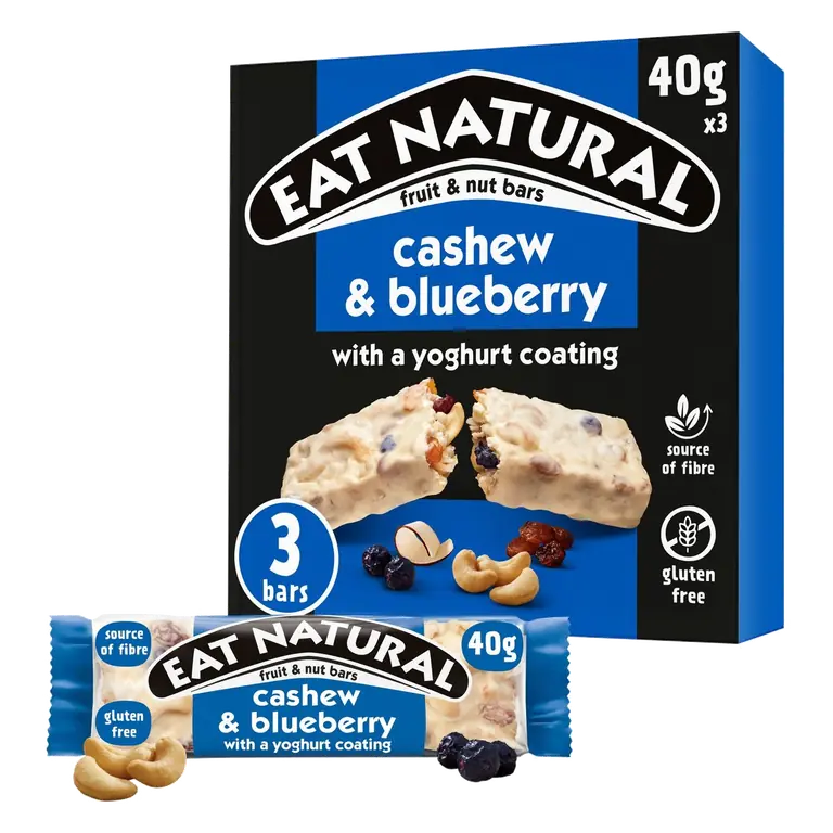 Cashew & Blueberry Fruit & Nut Bars