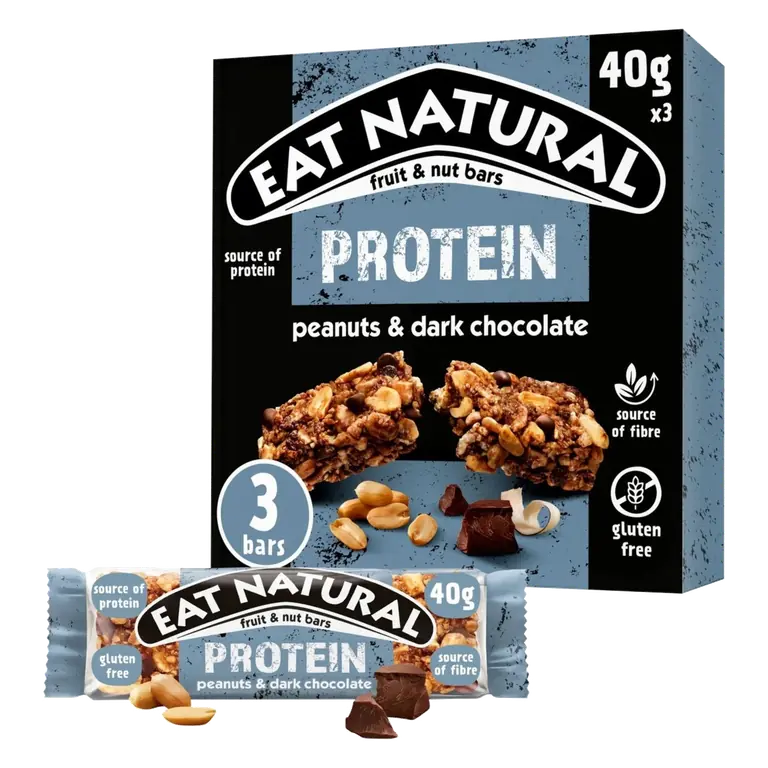 Protein Packed Cereal Bar with Peanuts & Chocolate Multipack