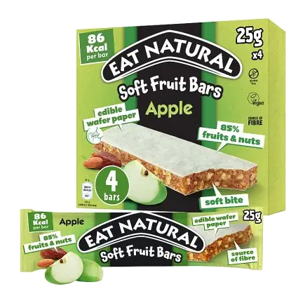 Soft Apple Fruit & Nut Snack Bars Multipack