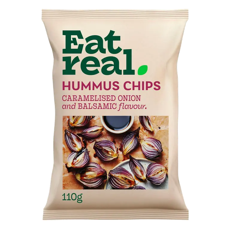 Eat Real Hummus Chips Caramelised Onion