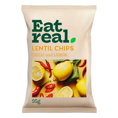 Lentil Chips Chilli & Lemon