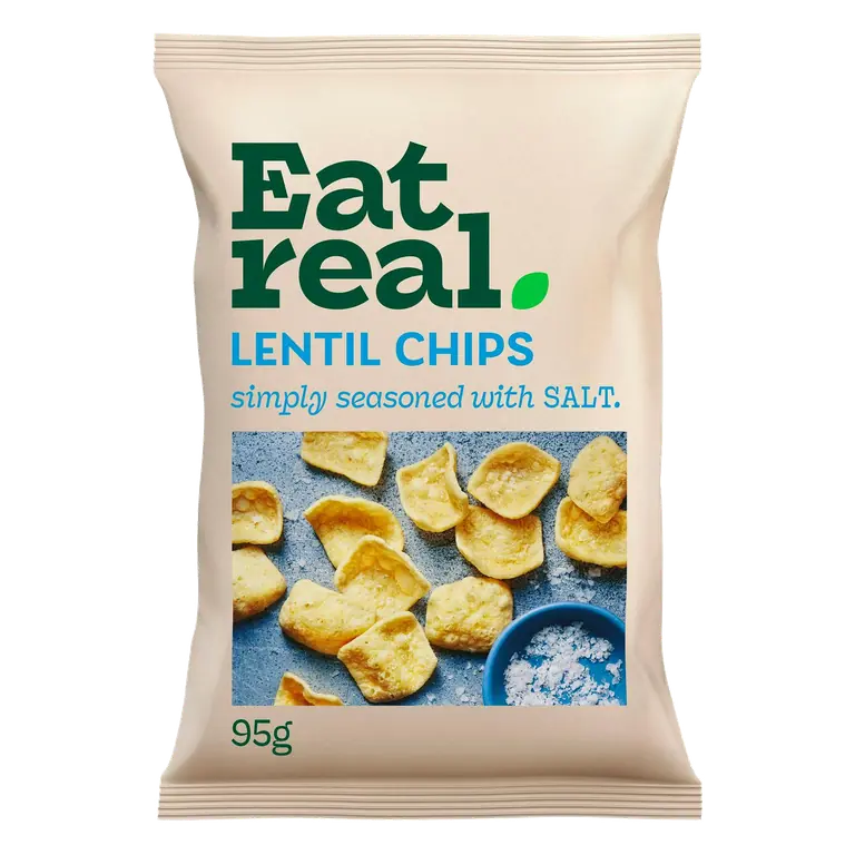 Salted Lentil Chips Sharing 95g