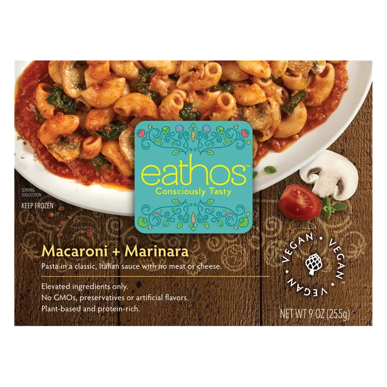 Macaroni + Marinara Pasta in a Classic, Italian Sauce