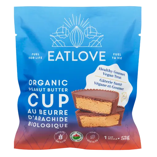 Organic Chocolate Peanut Butter Cup 52 g