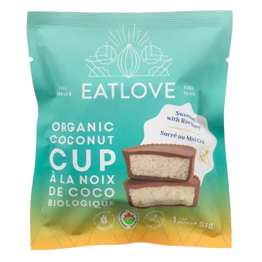 Organic Coconut Cup Chocolate 51 g