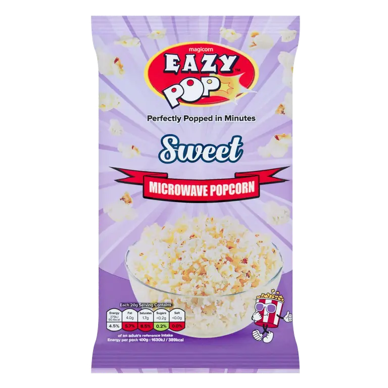 Eazypop Microwave Popcorn Sweet 100g