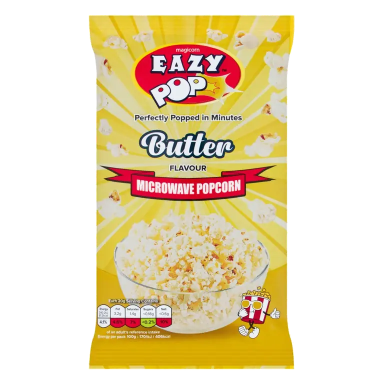 pop Microwave Popcorn Butter