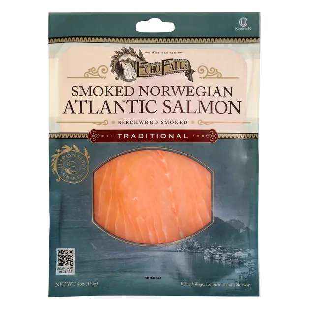 Smoked Norwegian Atlantic Traditional Salmon
