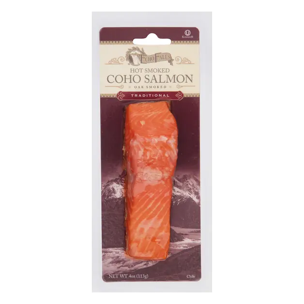 Traditional Hot Smoked Coho Salmon