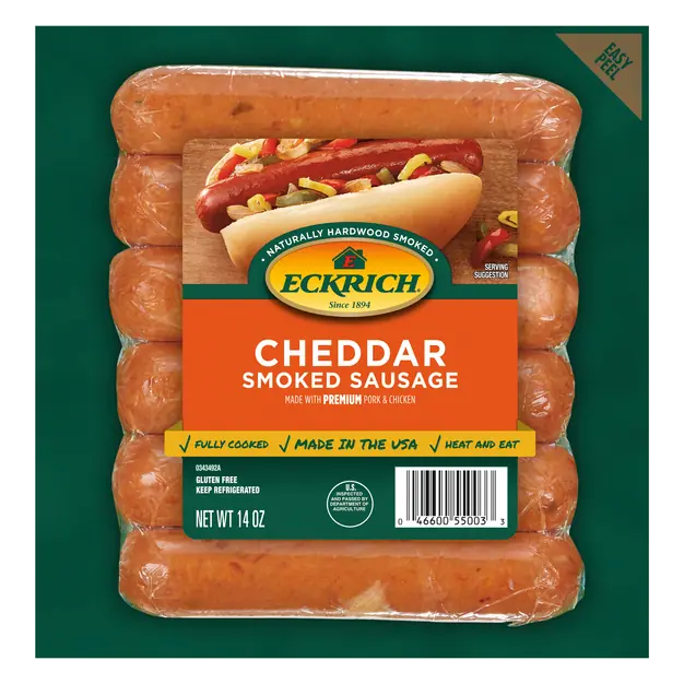 Cheddar Smoked Sausage - 6 ct