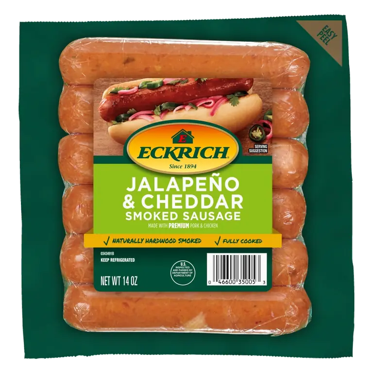 Jalapeo & Cheddar Smoked Sausage