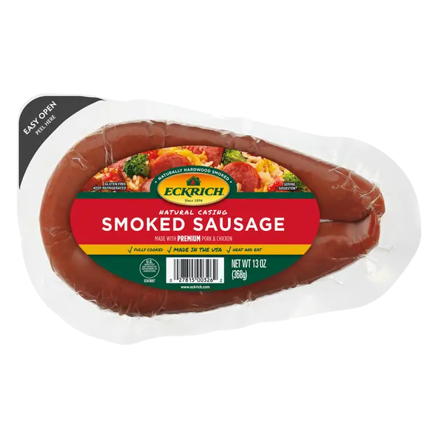 Natural Casing Smoked Sausage Rope