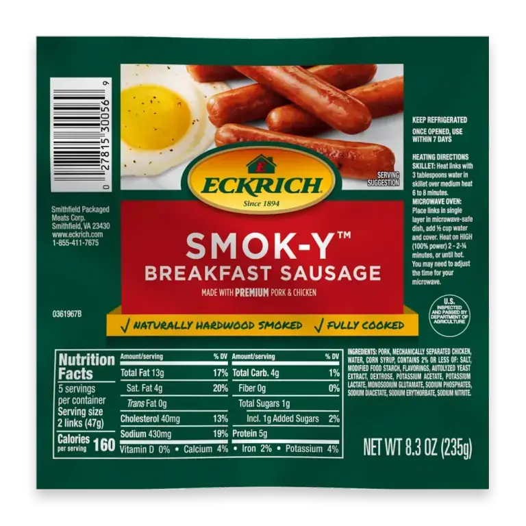 Smok-Y Original Breakfast Sausage Links