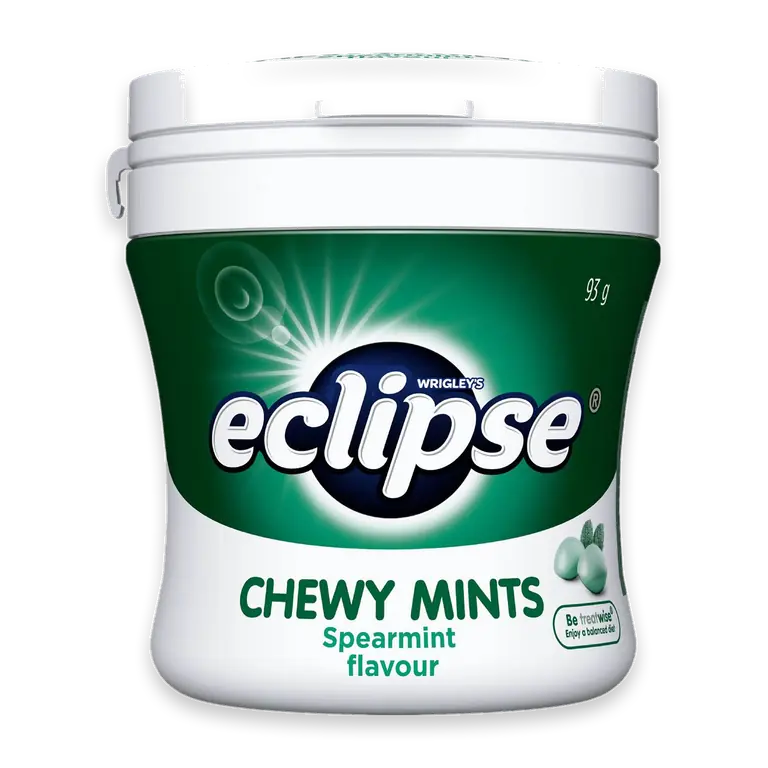 Spearmint Chewy Mints Bottle