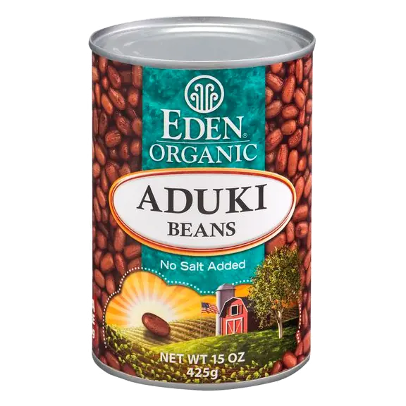 Organic No Salt Added Aduki Beans