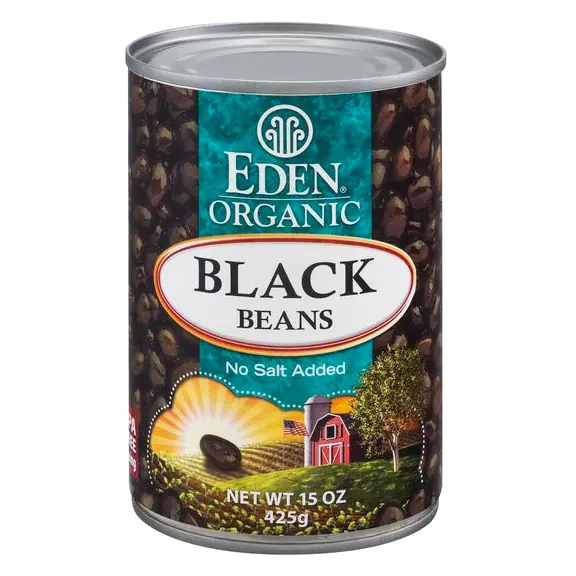 Organic No Salt Added Black Beans