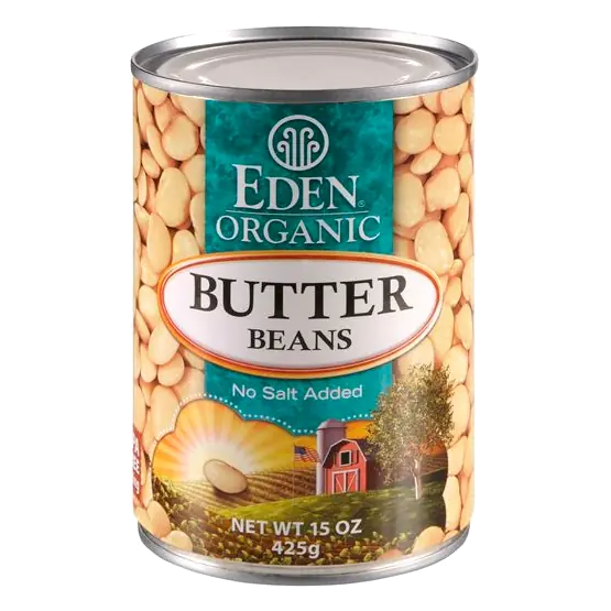 Organic No Salt Added Butter Beans