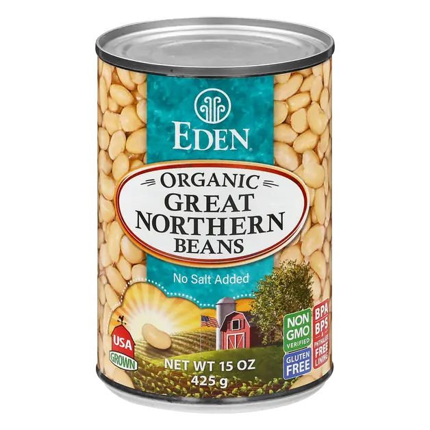 Organic No Salt Added Great Northern Beans