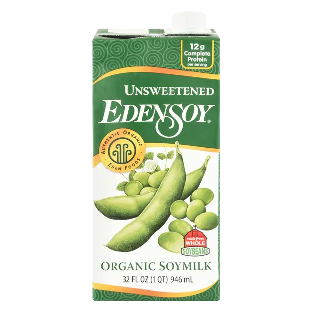 Organic Unsweetened Soymilk Shelf Stable