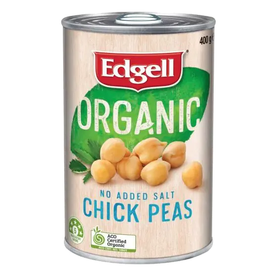 No Added Salt Organic Chickpeas