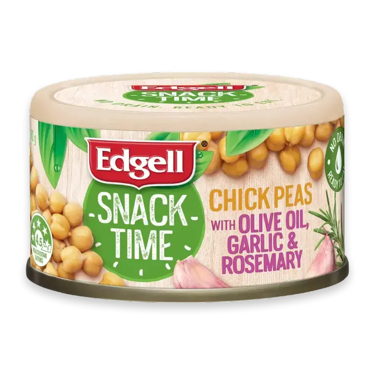 Snack Time Chickpea Olive Oil Garlic & Rosemary
