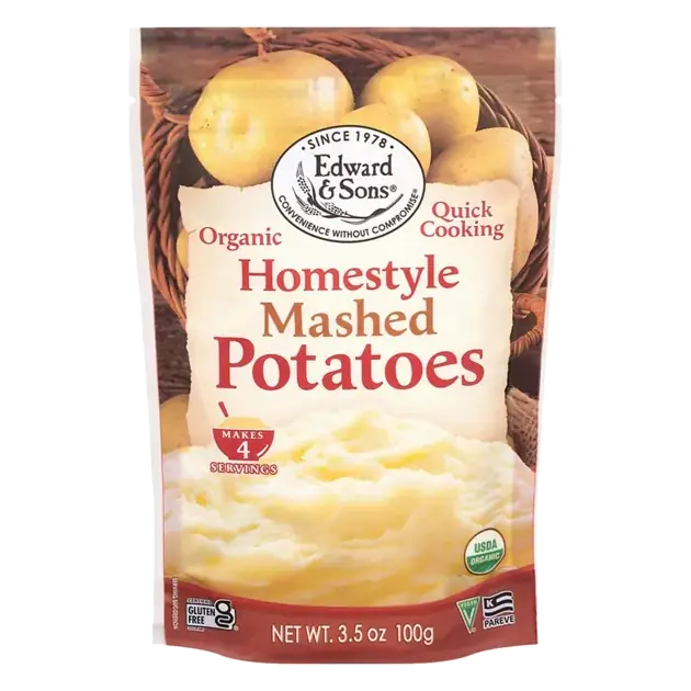 Mashed Potatoes, Organic, Homestyle, Quick Cooking