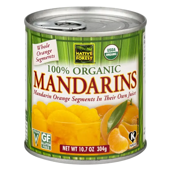 Native Forest 100% Organic Mandarin Orange 10.7 oz