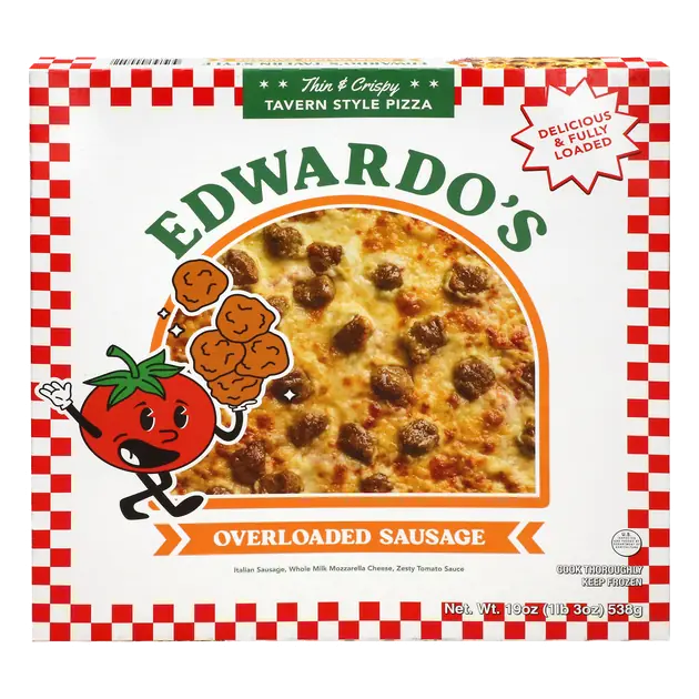Edwardo's Tavern Style Overloaded Sausage Pizza