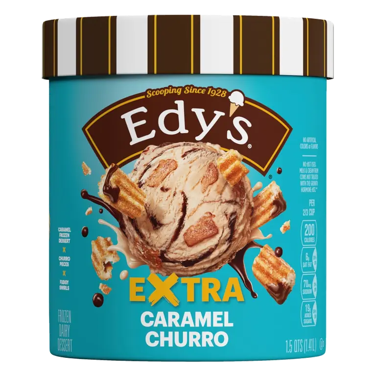 Churro Caramel Crossroads Ice Cream