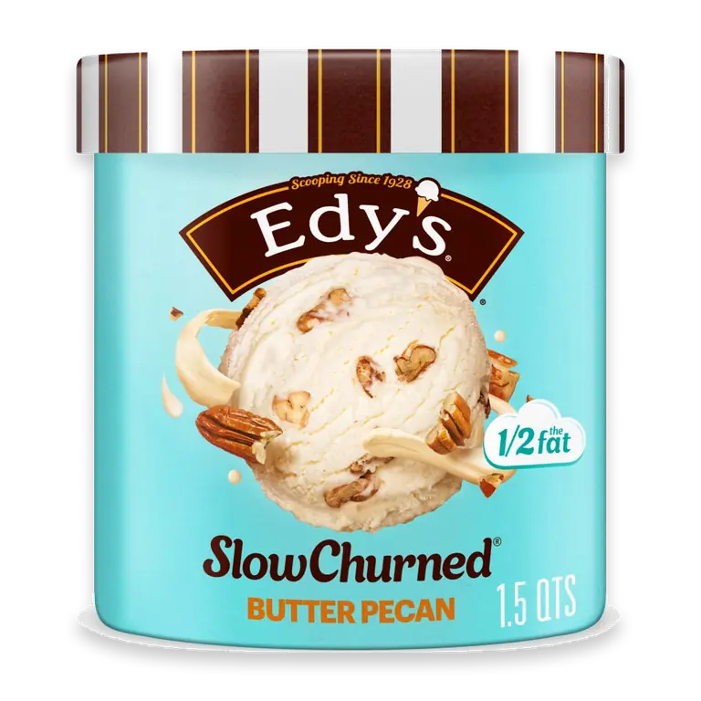/Dreyer's Slow Churned Butter Pecan Light Ice Cream, 1.5 Qt