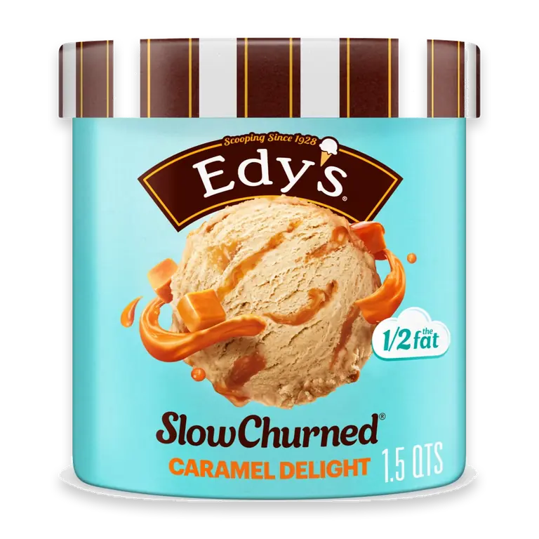 /Dreyer's Slow Churned Caramel Delight Light Ice Cream, 1.5 Qt