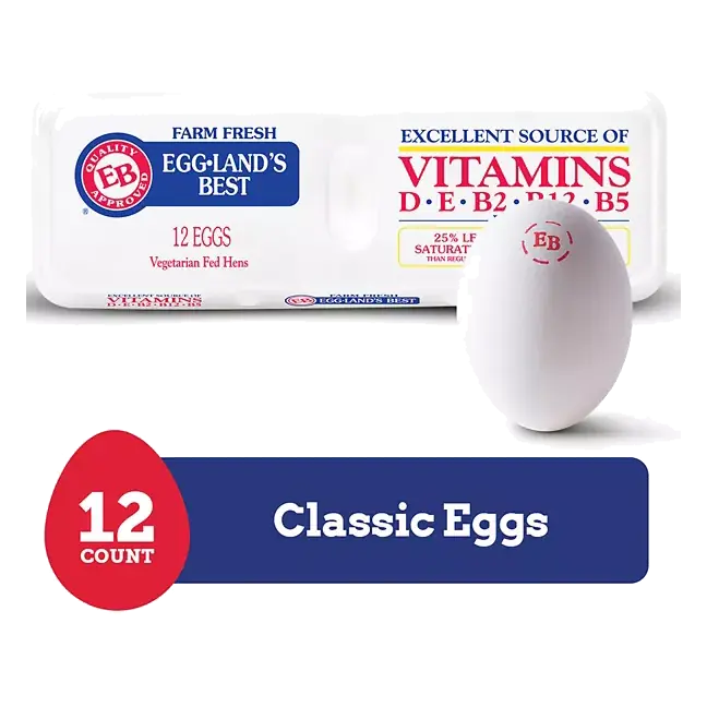 Large White Eggs